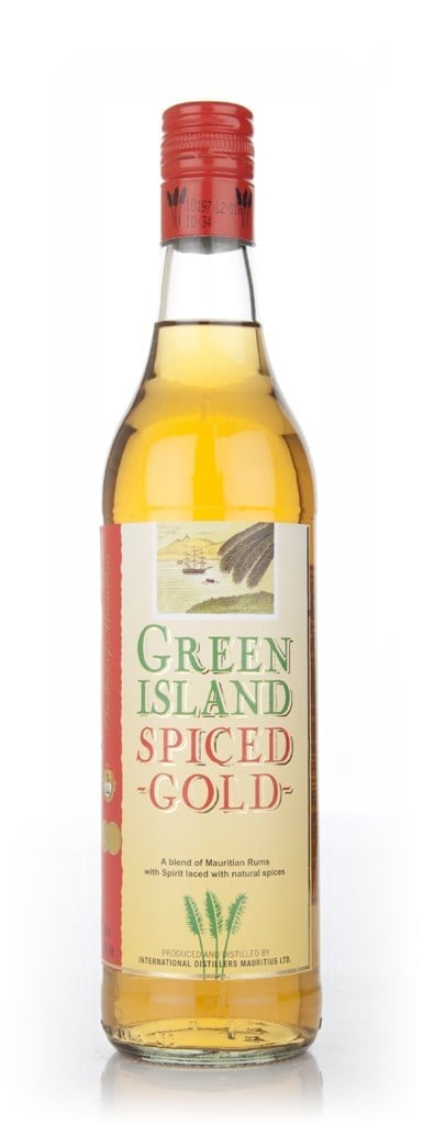 Green Island Spiced Gold Rum 70cl
