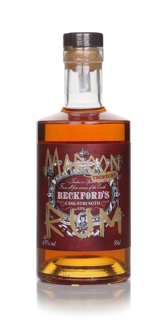 Beckford's Maroon Cask Strength Tropical Rum 50cl