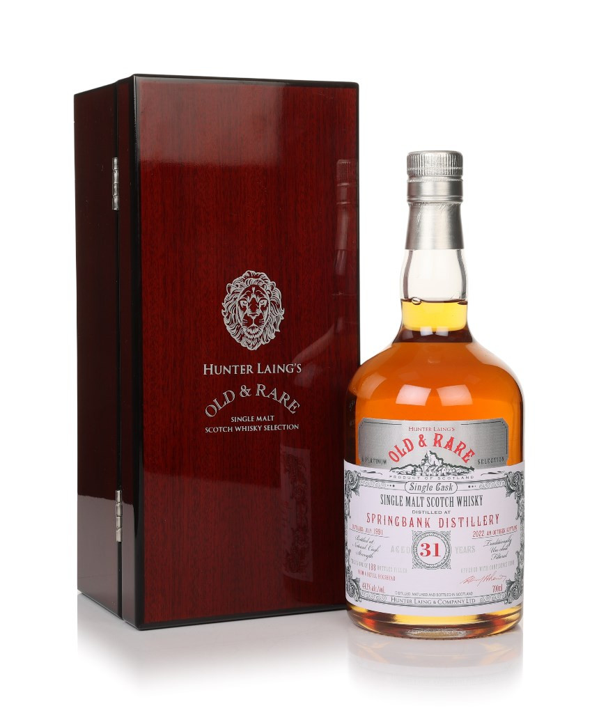 Springbank 31 Year Old 1991 - Old & Rare Platinum (Hunter Laing) 70cl