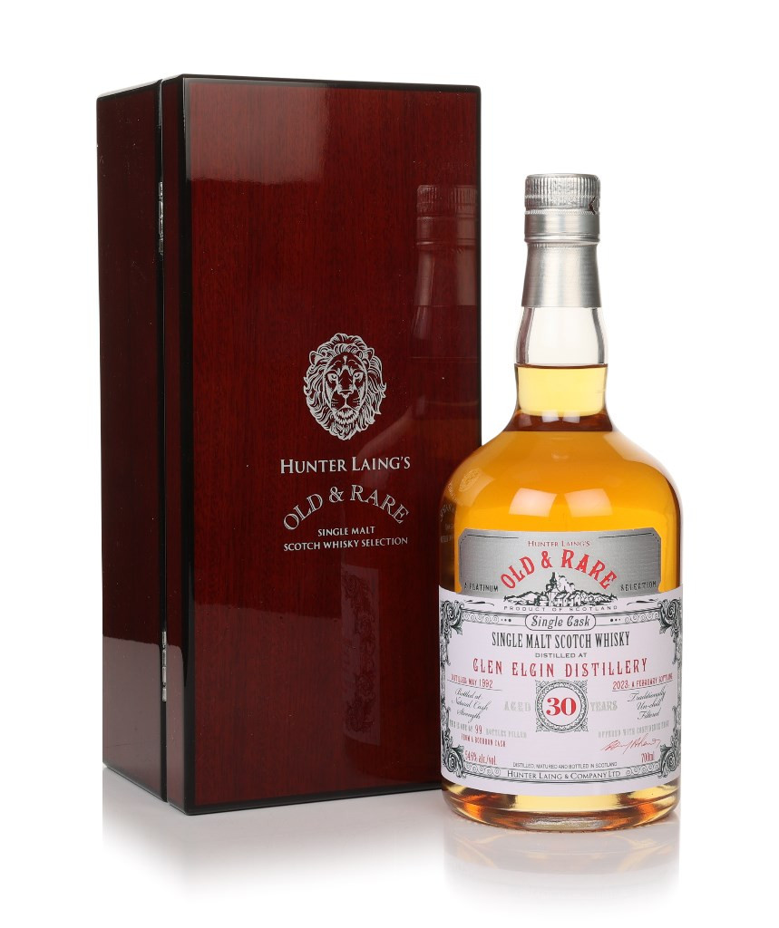 Glen Elgin 30 Year Old 1992 - Old & Rare Platinum (Hunter Laing) 70cl