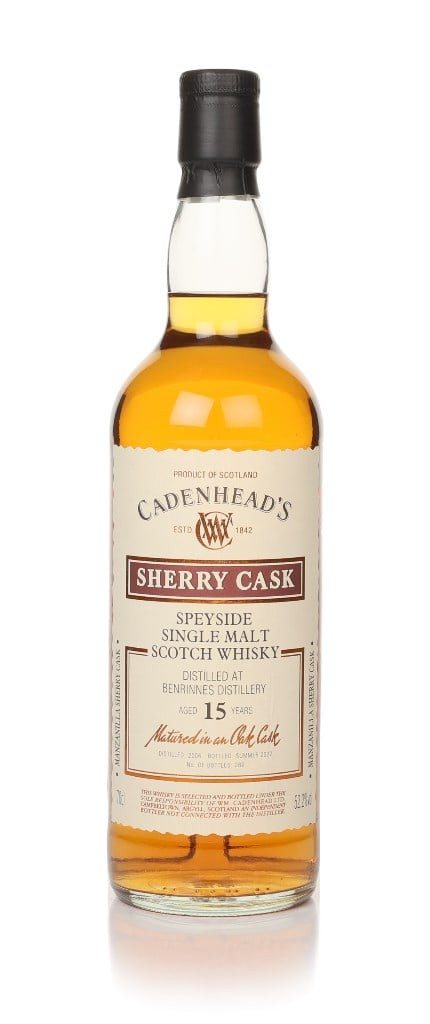Benrinnes 15 Year Old 2006 Sherry Cask (WM Cadenhead) 70cl