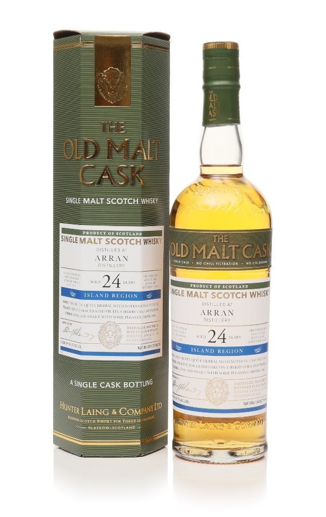 Arran 24 Year Old 1998 (cask 19620) - Old Malt Cask (Hunter Laing) 70cl