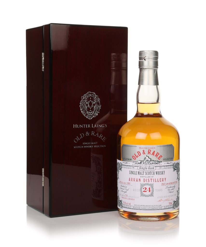 Arran 24 Year Old 1998 - Old & Rare Platinum (Hunter Laing) 70cl