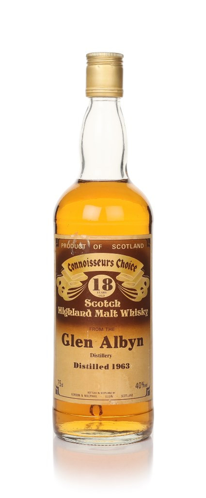 Glen Albyn 18 Year Old 1963 - Connoisseurs Choice (Gordon & MacPhail) 75cl