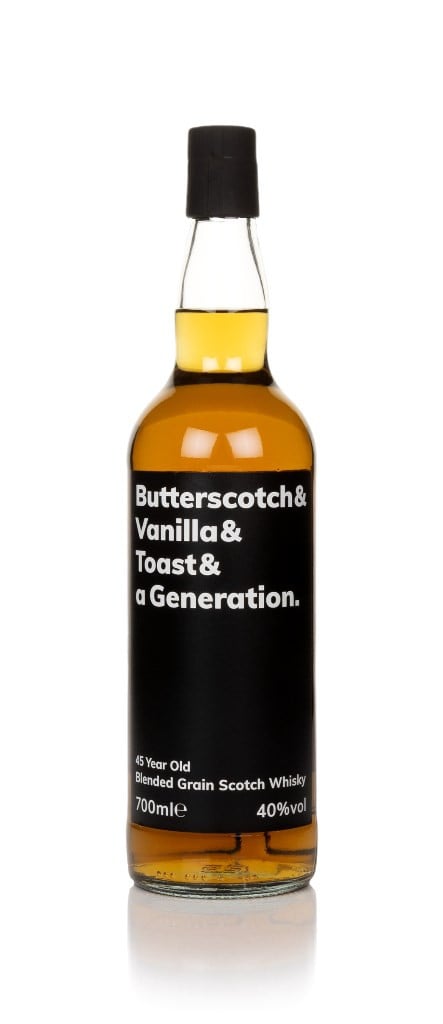 Butterscotch & Vanilla & Toast & A Generation 45 Year Old 70cl