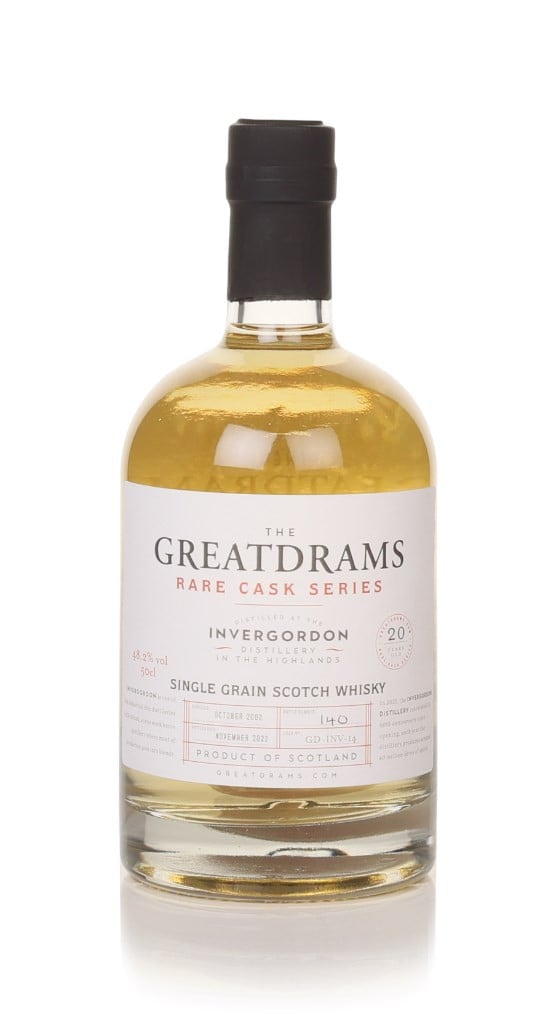 Invergordon 20 Year Old 2002 - Rare Cask Series (GreatDrams) 50cl