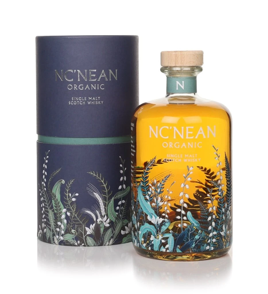 Nc'nean Organic Single Malt Whisky with Gift Tube 70cl