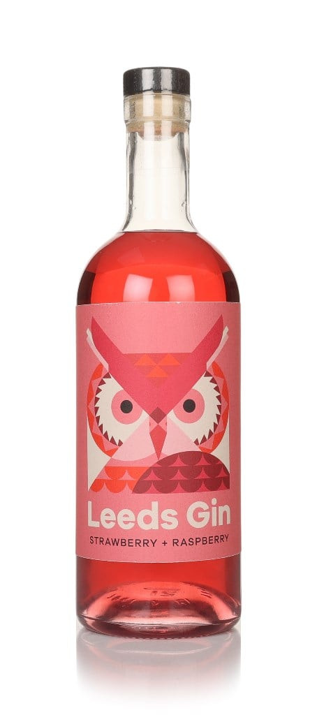 Leeds Gin Strawberry & Raspberry 70cl