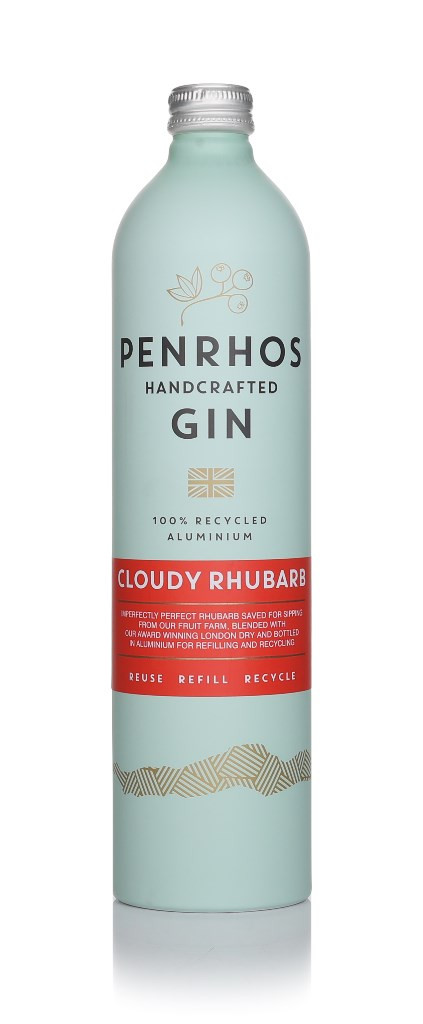 Penrhos Gin Cloudy Rhubarb 70cl