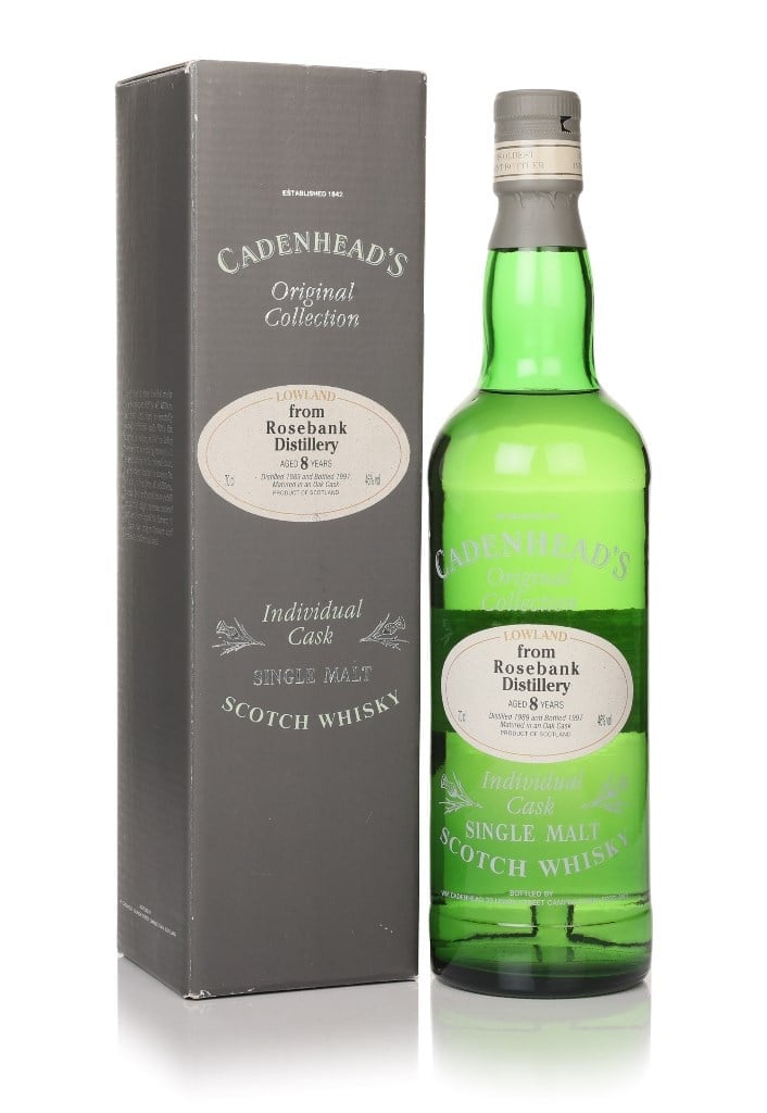 Rosebank 8 Year Old 1989 - Authentic Collection (WM Cadenhead) 70cl