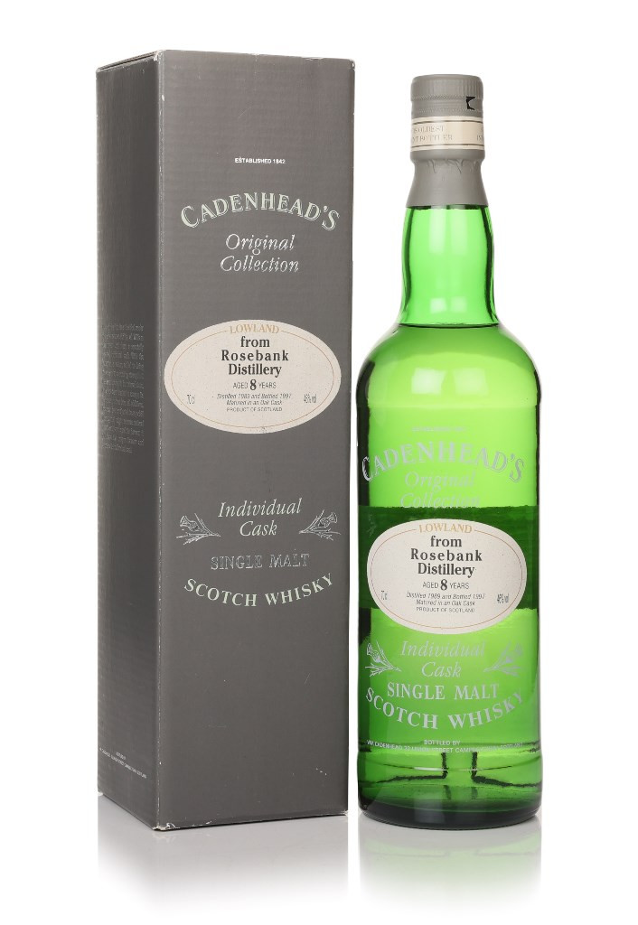 Rosebank 8 Year Old 1989 - Authentic Collection (WM Cadenhead) 70cl