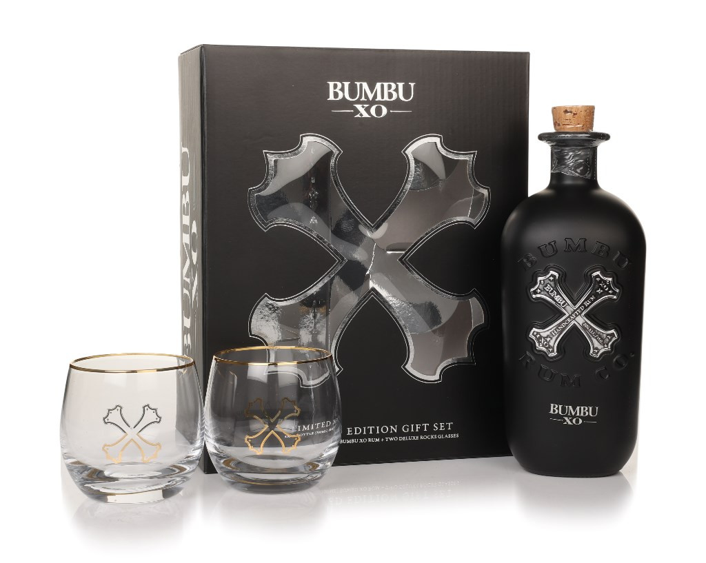 Bumbu XO Gift Set with 2x Glasses 70cl Rum | Master Of Malt