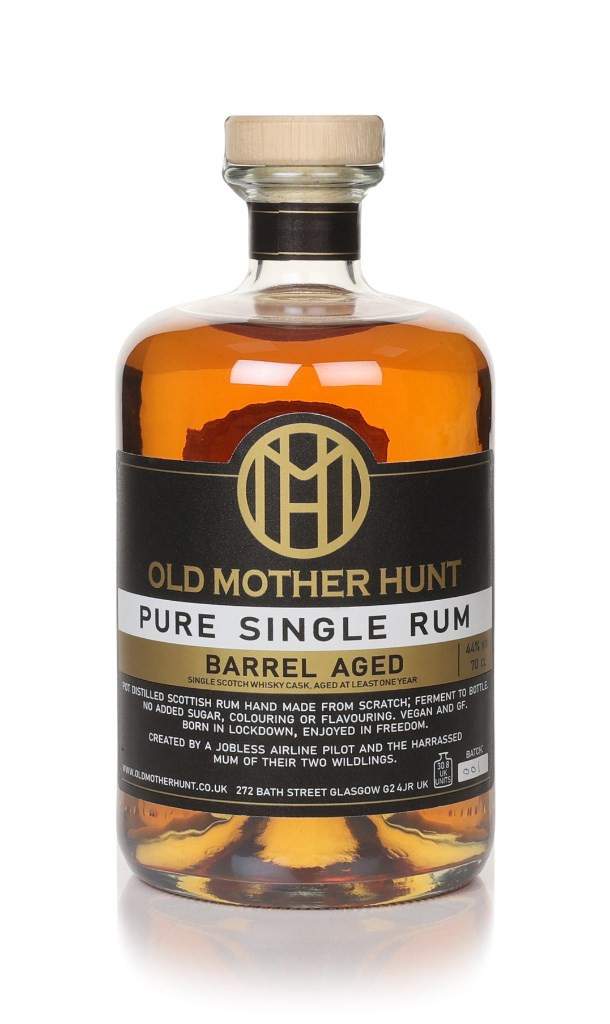 Old Mother Hunt Barrel Aged Rum 70cl