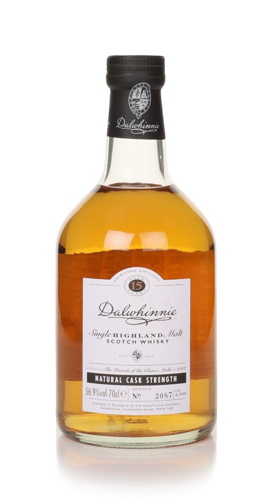 Dalwhinnie 15 Year Old Cask Strength - Friends of the Classic Malts 70cl