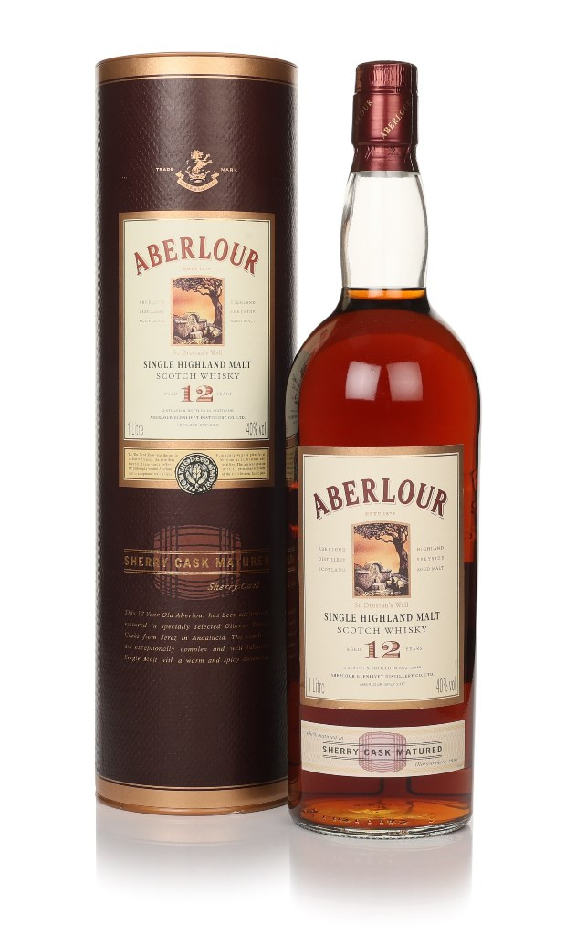 Aberlour 12 Year Old Sherry Cask Matured (1L)