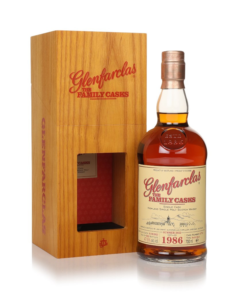 Glenfarclas 1986 (cask 4774) - Family Cask Summer 2022 Release 70cl