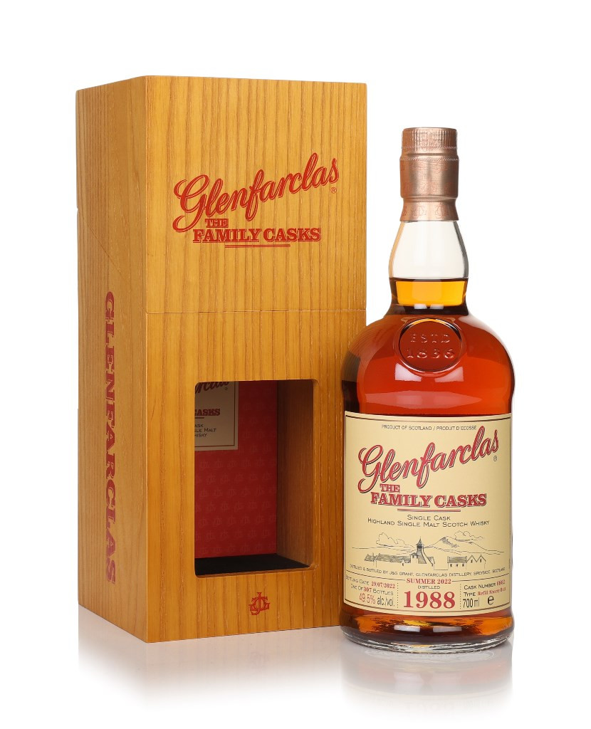 【最安値】〈Glenfarclas〉 4本セット Glenfarclas 1986 (cask 4774) - Family Cask Summer 2022 Release