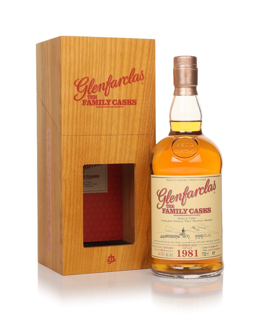 Glenfarclas 1981 (Cask 56) - Family Cask Summer 2022 Release 70cl