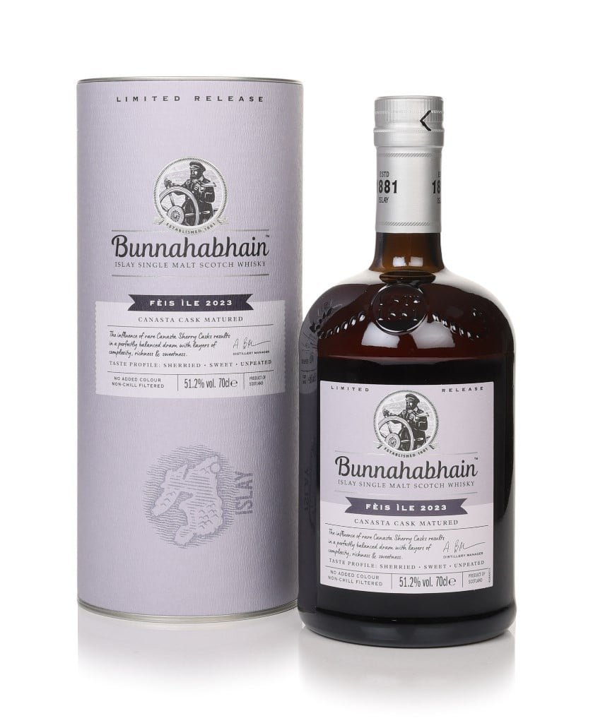 Bunnahabhain Canasta Cask Matured - Fèis Ìle 2023 70cl