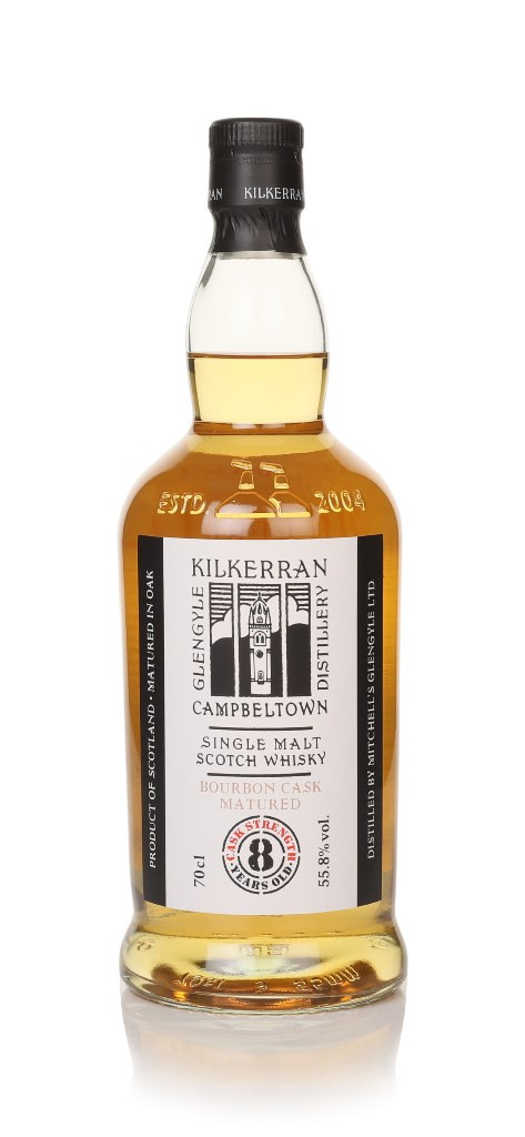 Kilkerran 8 Year Old Cask Strength - Bourbon Cask Matured 70cl