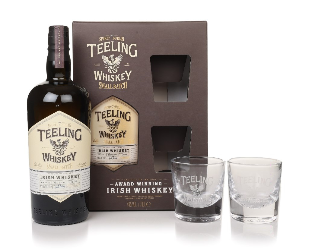 Teeling Small Batch Gift Set with 2x Glasses 70cl
