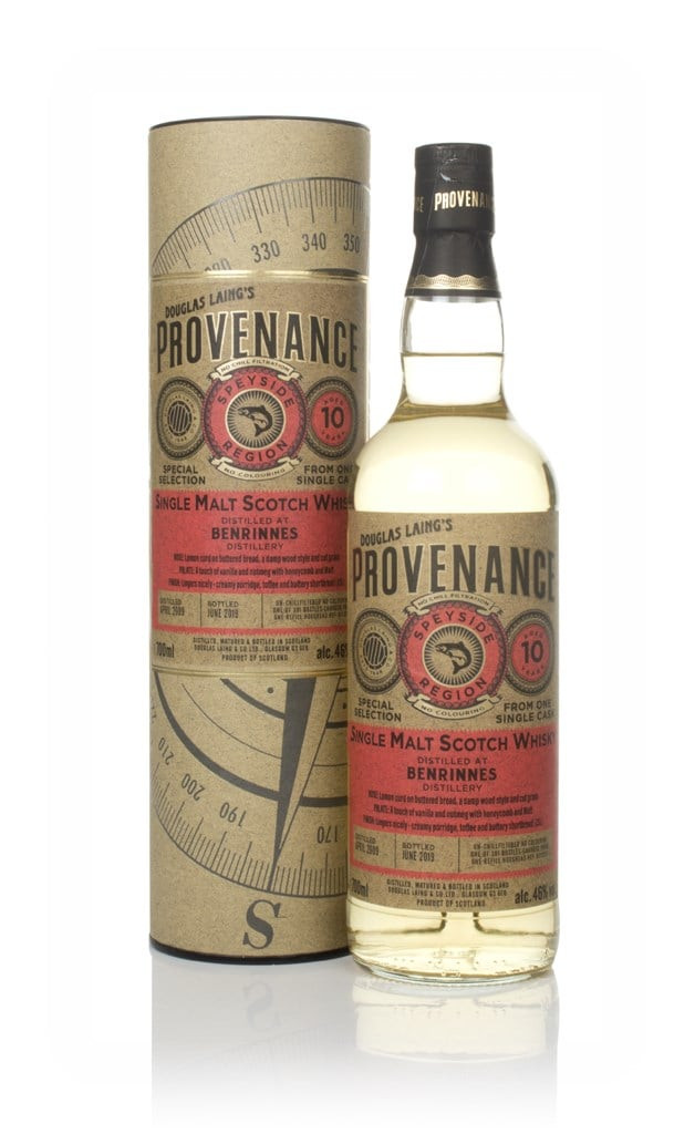Benrinnes 10 Year Old 2009 (cask 13377) - Provenance (Douglas Laing) 70cl