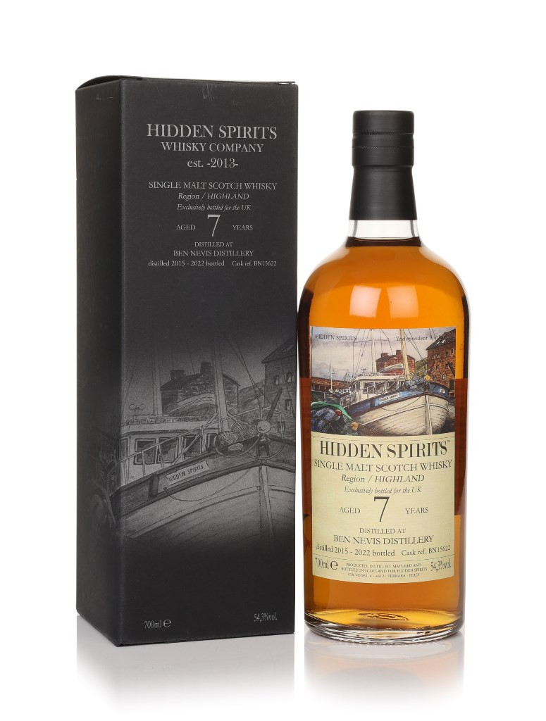 Ben Nevis 7 Year Old 2015 (cask BN15622) - Hidden Spirits 70cl