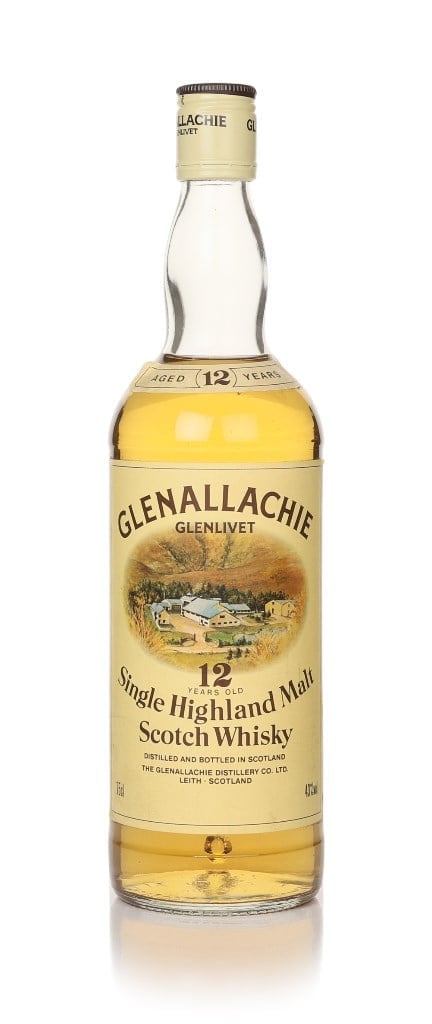 GlenAllachie 12 Year Old - 1980s 75cl