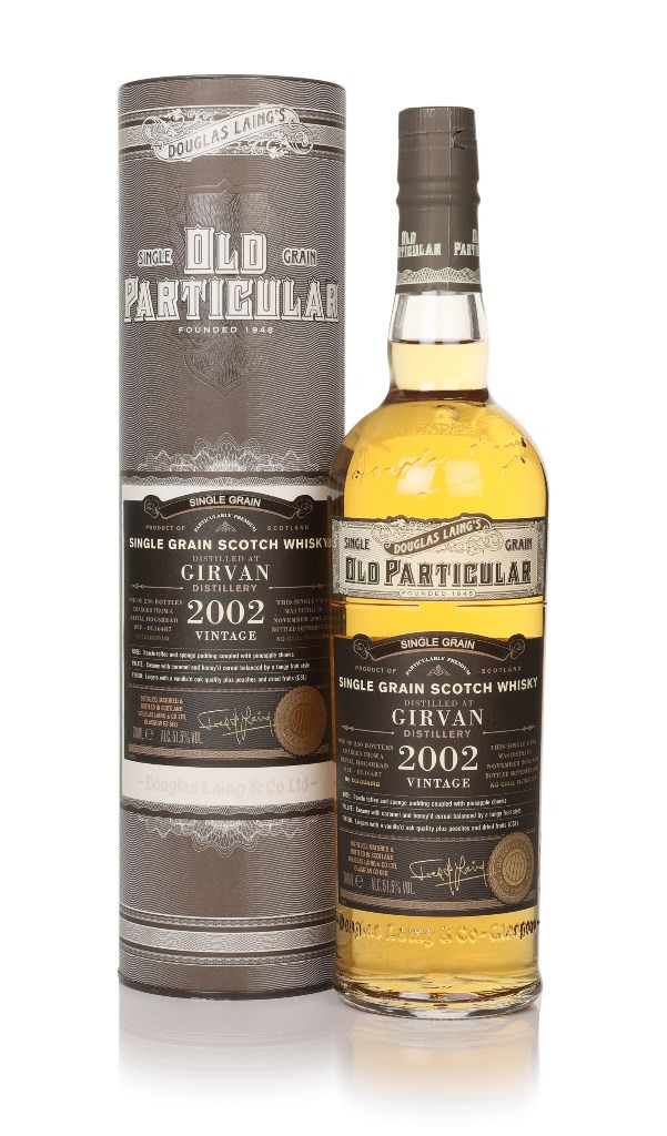 Girvan 19 Year Old 2002 (cask 16487) - Old Particular (Douglas Laing) 70cl