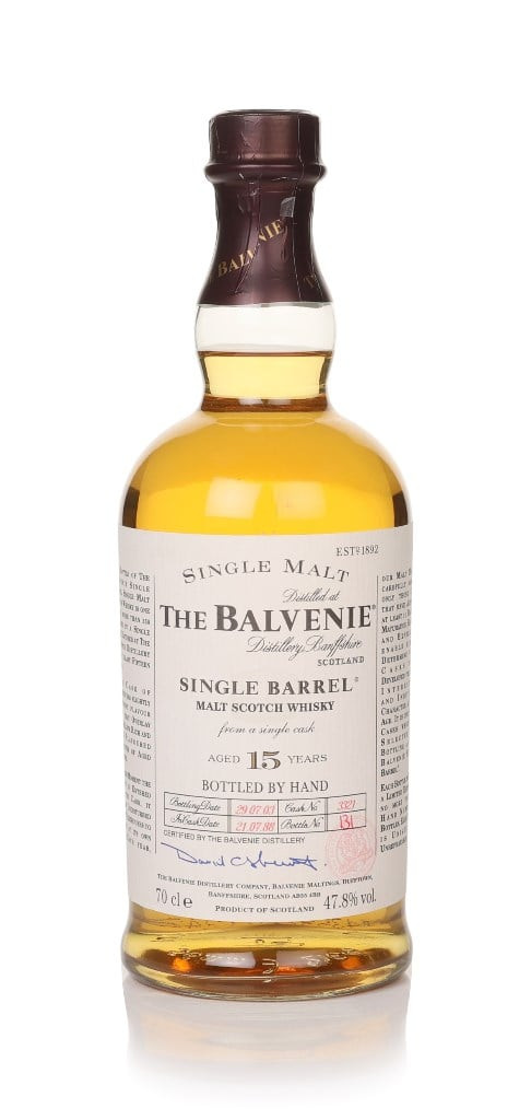 Balvenie 15 Year Old 1988 (cask 3321) Single Barrel 70cl