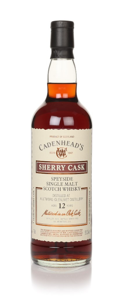 Aultmore-Glenlivet 12 Year Old 2010 Sherry Cask (WM Cadenhead) 70cl