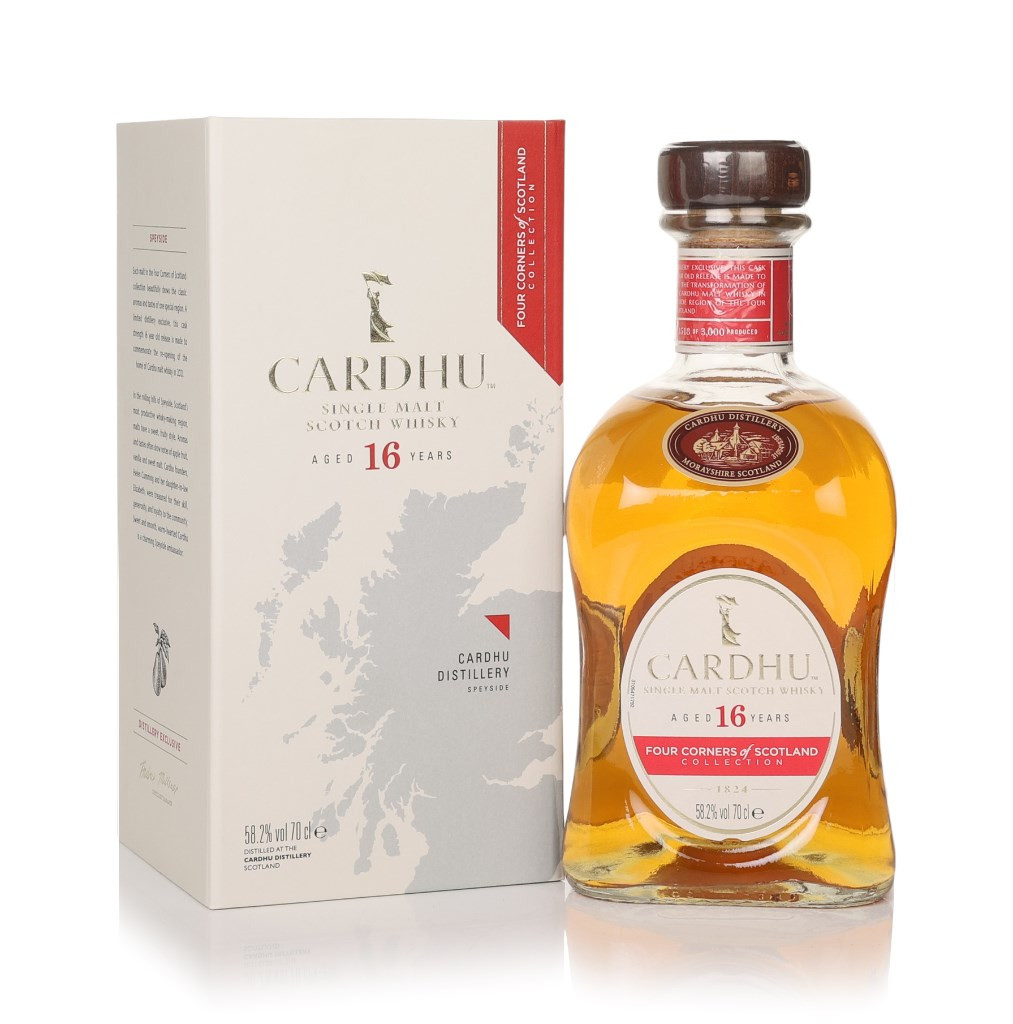 Cardhu 16 Year Old - Four Corners of Scotland Collection 70cl
