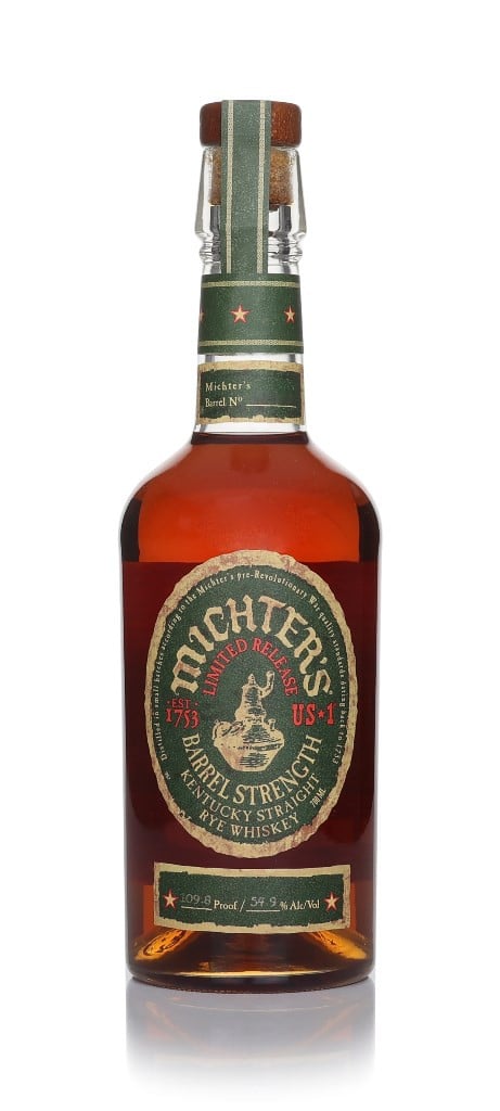 Michter's US*1 Barrel Strength Straight Rye (54.9%) 70cl