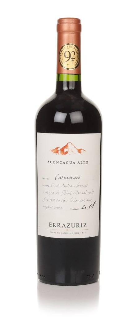 Errazuriz Aconcagua Alto Carmenere 2018 75cl