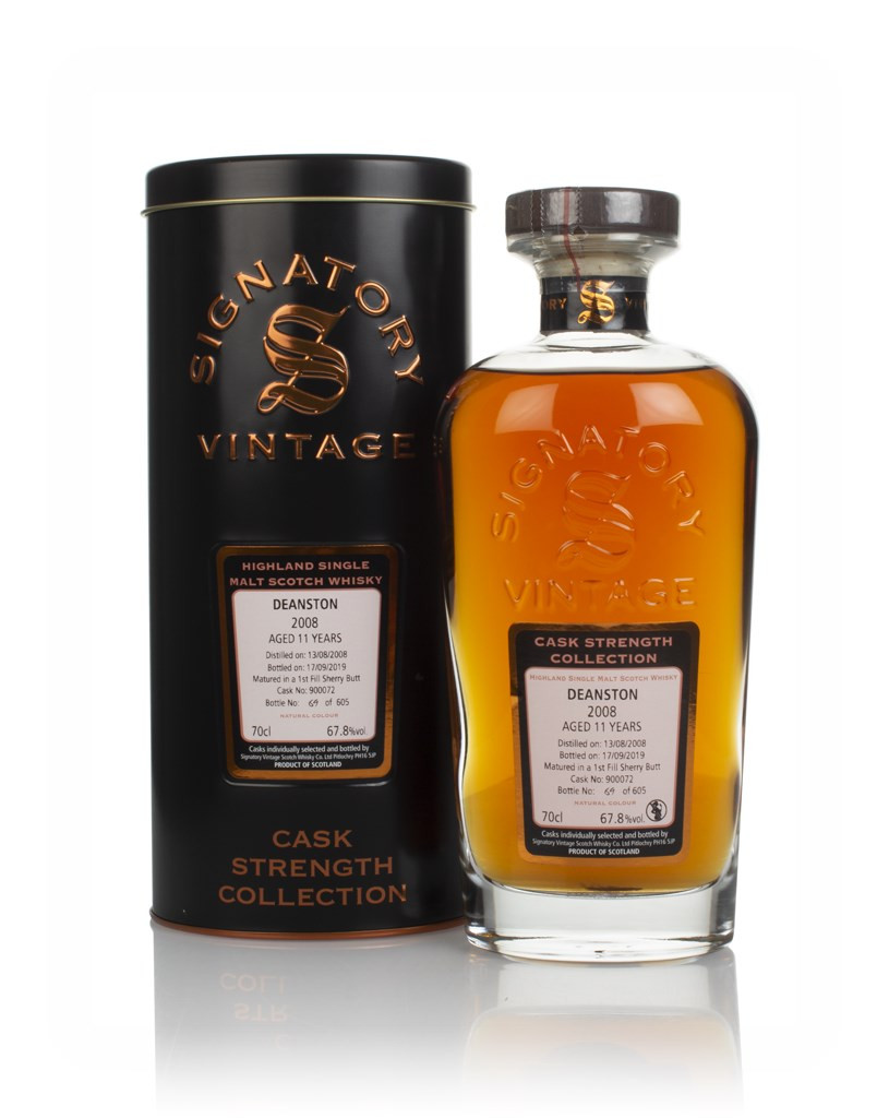 Deanston 11 Year Old 2008 (cask 900072) - Cask Strength Collection (Signatory) 70cl