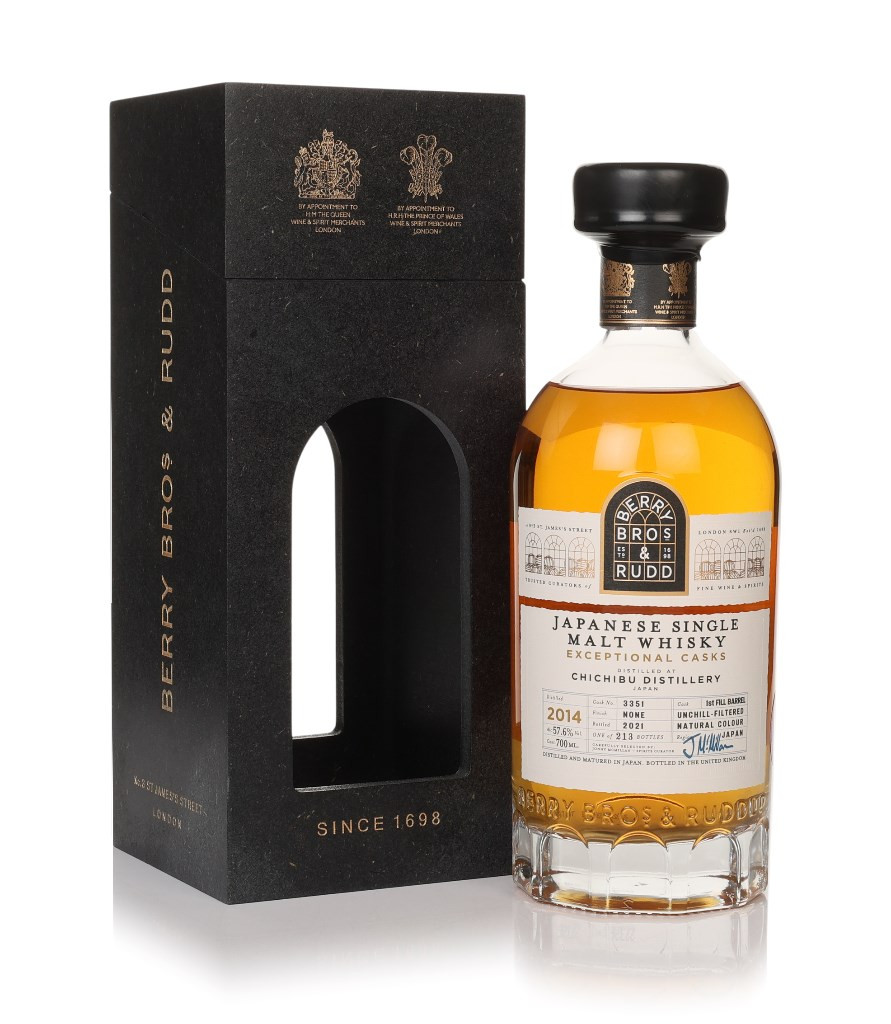 Chichibu 2014 (bottled 2021) (cask 3351) - Exceptional Casks (Berry Bros. & Rudd) 70cl
