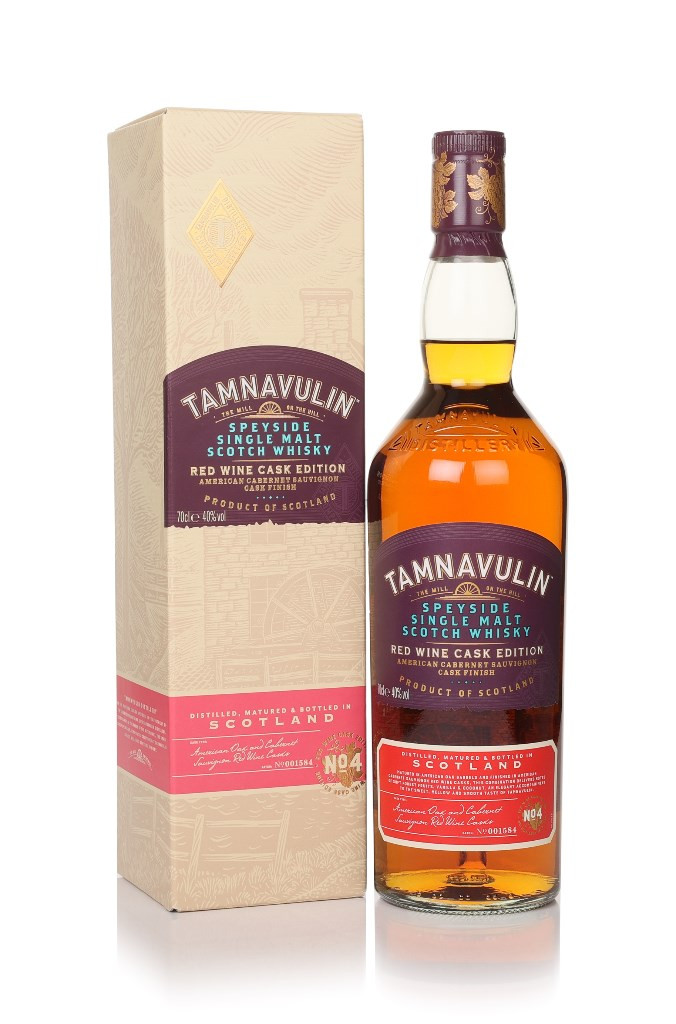 Tamnavulin Red Wine Cask Edition - American Cabernet Sauvignon 70cl