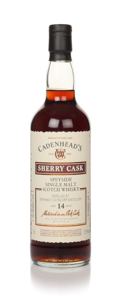 Benriach-Glenlivet 14 Year Old 2008 Sherry Cask (WM Cadenhead)