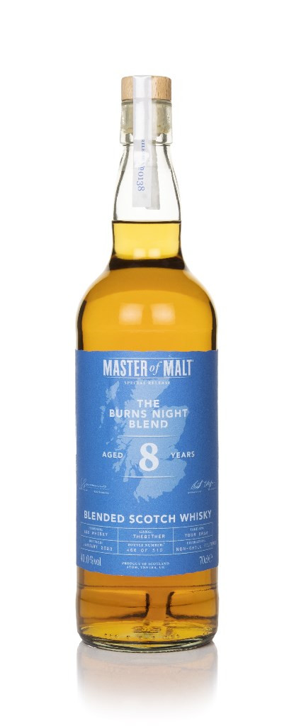 The Burns Night Blend 8 Year Old Special Release (Master of Malt) 70cl
