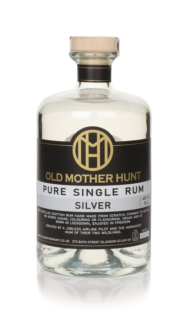 Old Mother Hunt Silver Rum (70cl)