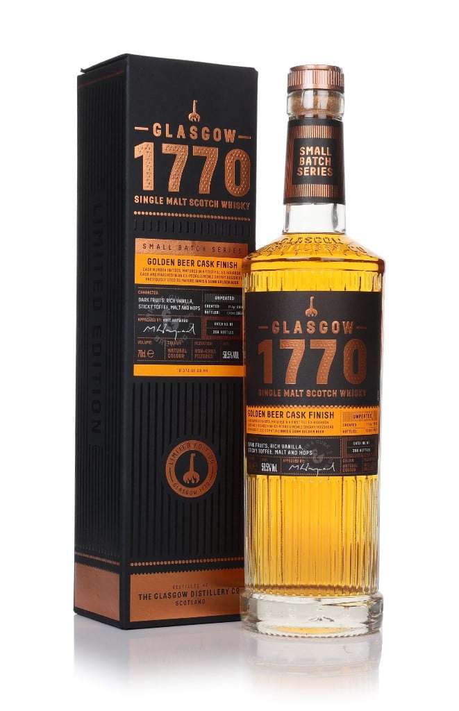Glasgow 1770 - Golden Beer Cask Finish 70cl