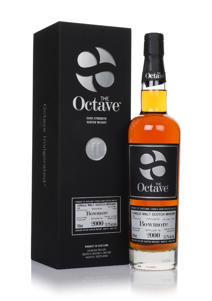 Bowmore 22 Year Old 2000 (cask 3737529) - The Octave (Duncan Taylor) 70cl
