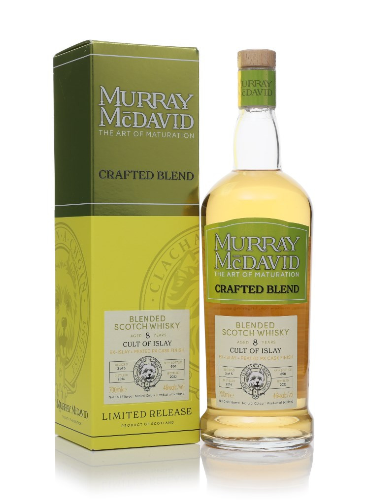 Cult of Islay 8 Year Old 2014 - Crafted Blend (Murray McDavid)