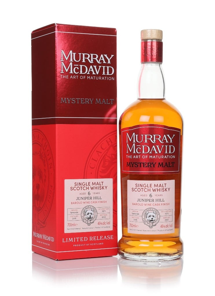 Juniper Hill 6 Year Old 2015 - Mystery Malt (Murray McDavid) 70cl