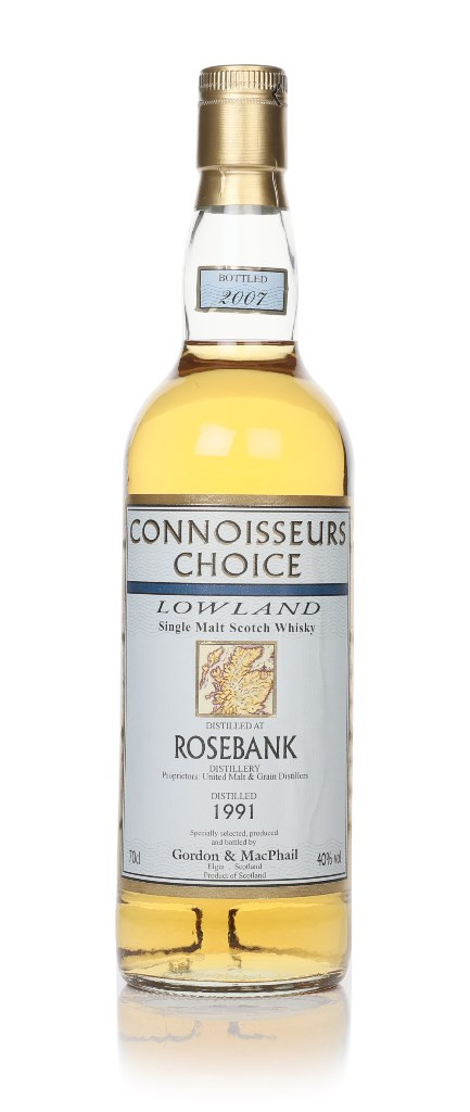 Gordon & MacPhail Rosebank 1991ー2007 Rosebank 1991 (bottled 2007) - Connoisseurs Choice (Gordon