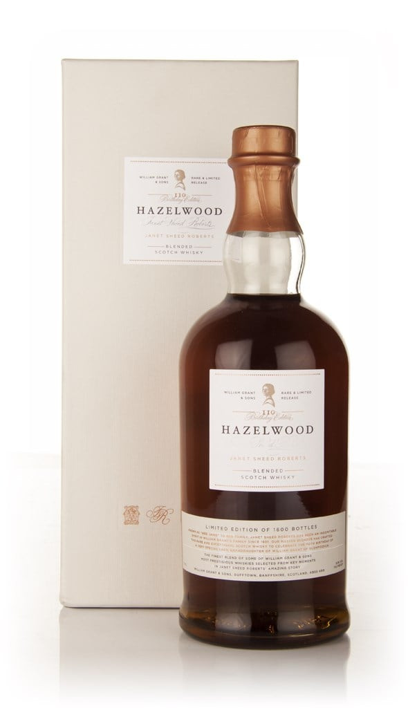 Hazelwood Janet Sheed Roberts - 110th Birthday Edition 70cl
