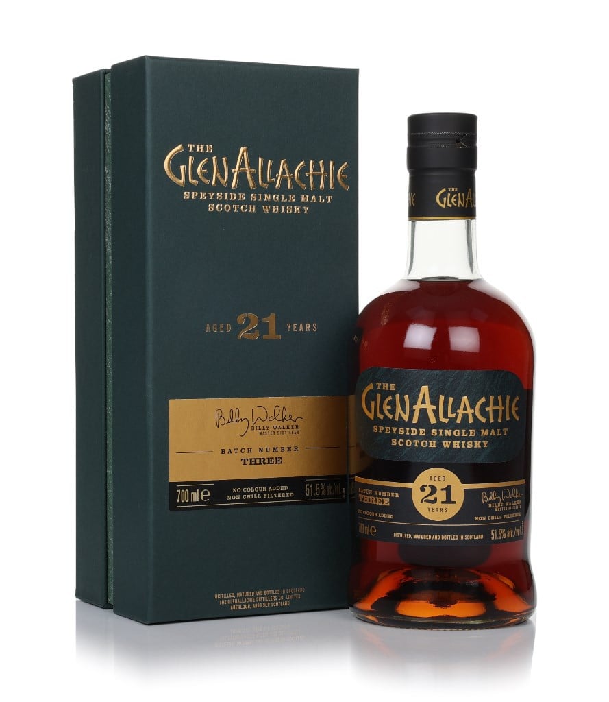 GlenAllachie 21 Year Old - Batch 3 70cl