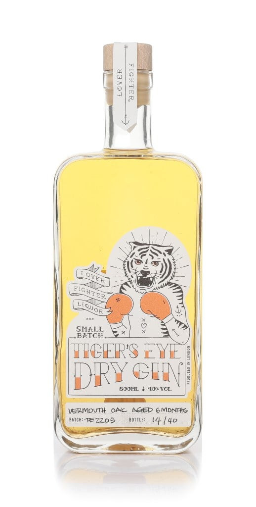Tiger's Eye 6 Month Vermouth Oak Aged Dry Gin 50cl