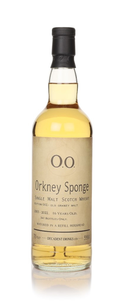 Old Orkney Malt 16 Year Old 2005 - Edition No.2 (Orkney Sponge & Decadent Drinks) 70cl
