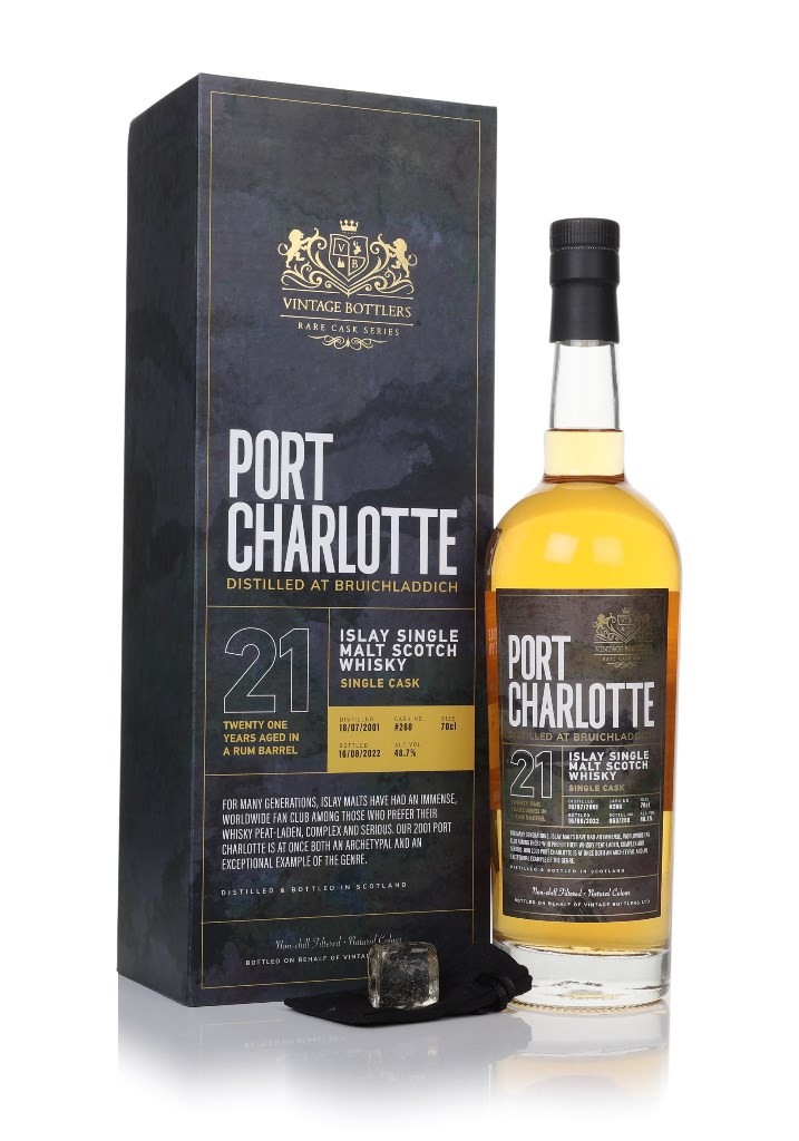Port Charlotte 21 Year Old 2001 (cask 260) (Vintage Bottlers) 70cl